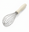 Alissak Fouet de Cuisine en Acier Inoxydable KitchenAid | Fouet Ballon Ergonomique | Couleur Blanc Amande